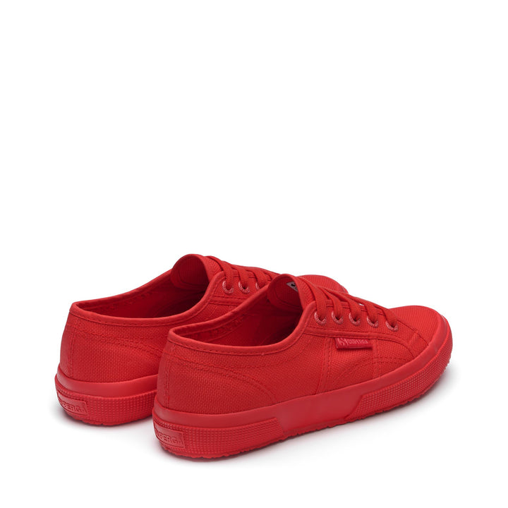 Le Superga Unisex 2750-COTU CLASSIC Sneaker TOTAL RED Dressed Side (jpg Rgb)		