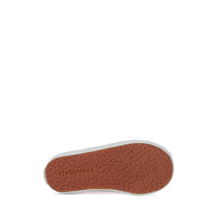 Le Superga Kid unisex 2750-JCOT CLASSIC Sneaker RED-WHITE Detail (jpg Rgb)			