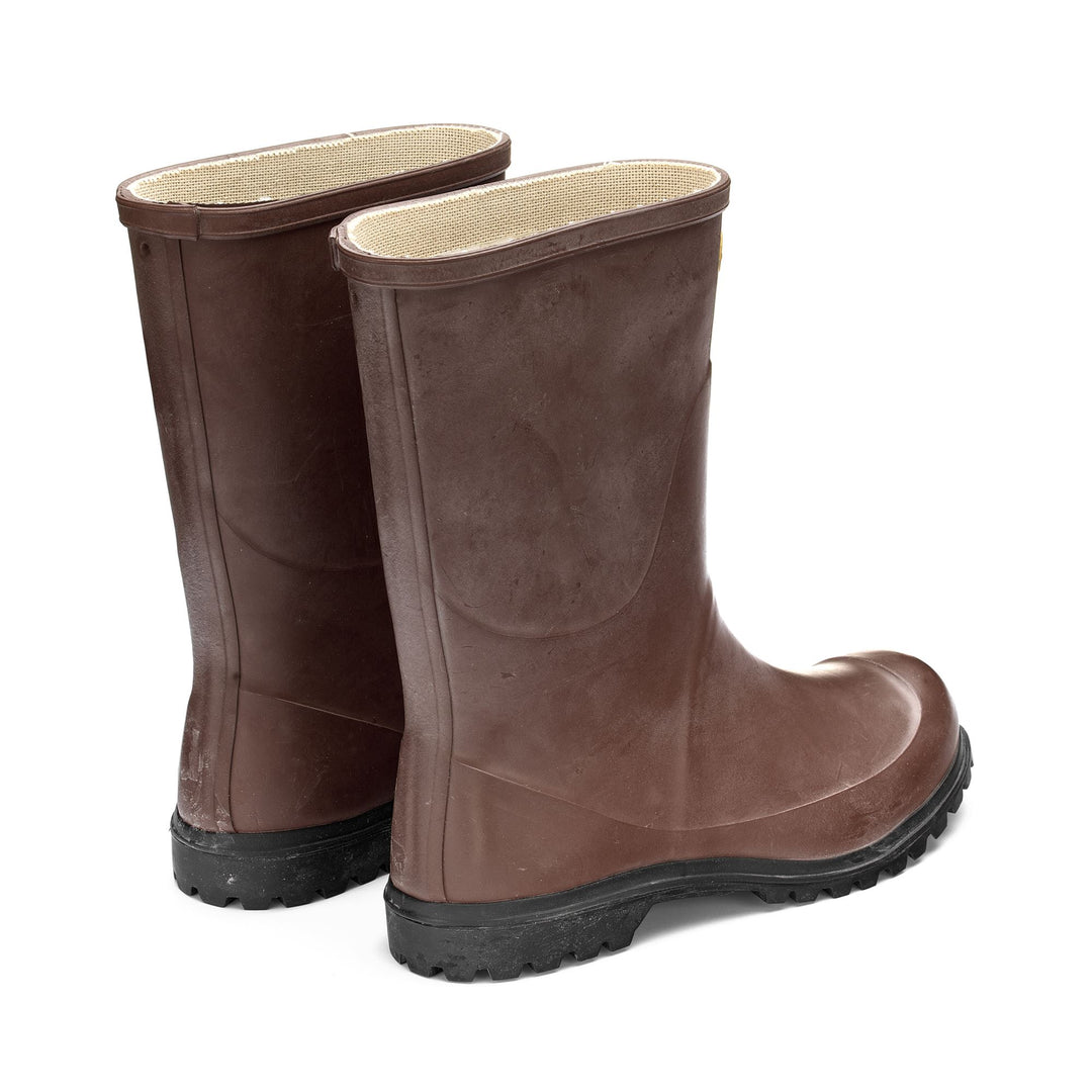 Rubber Boots Unisex 7133-TRONCHETTO ALPINA High Cut BROWN Dressed Side (jpg Rgb)		