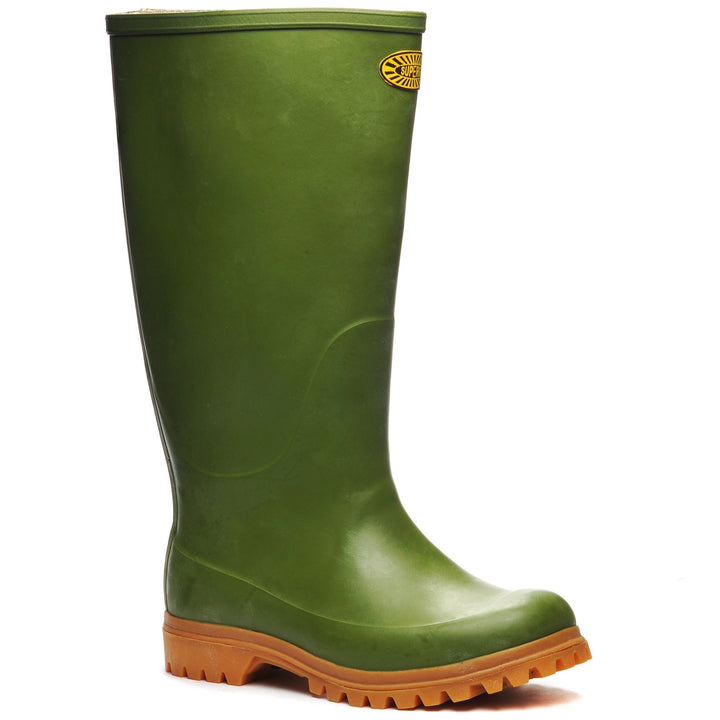 Rubber Boots Unisex 7324-GINOCCHIO ALPINA High Cut OLIVE Detail Double				