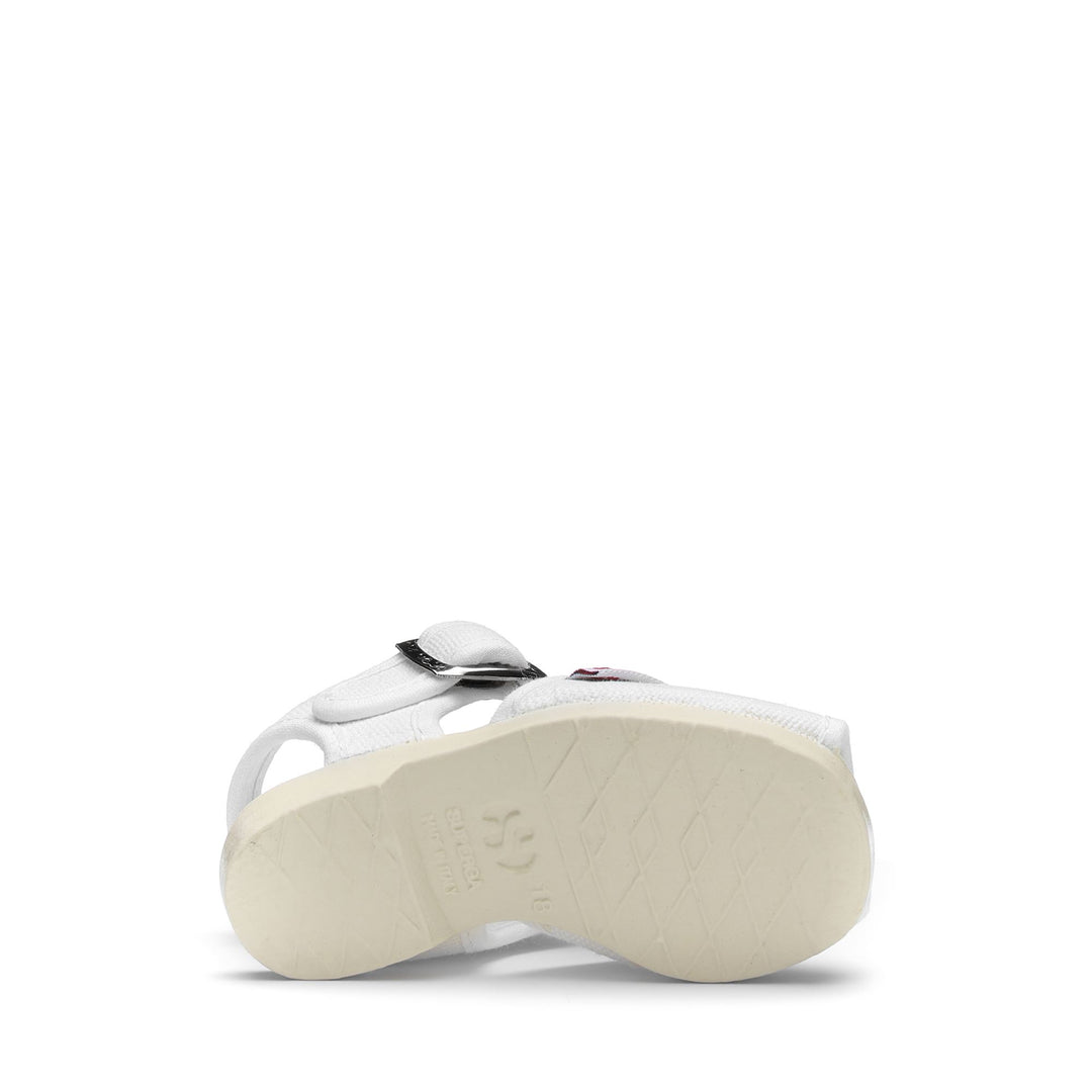 Sandals Kid unisex 1200-COTJ Sandal WHITE Detail (jpg Rgb)			