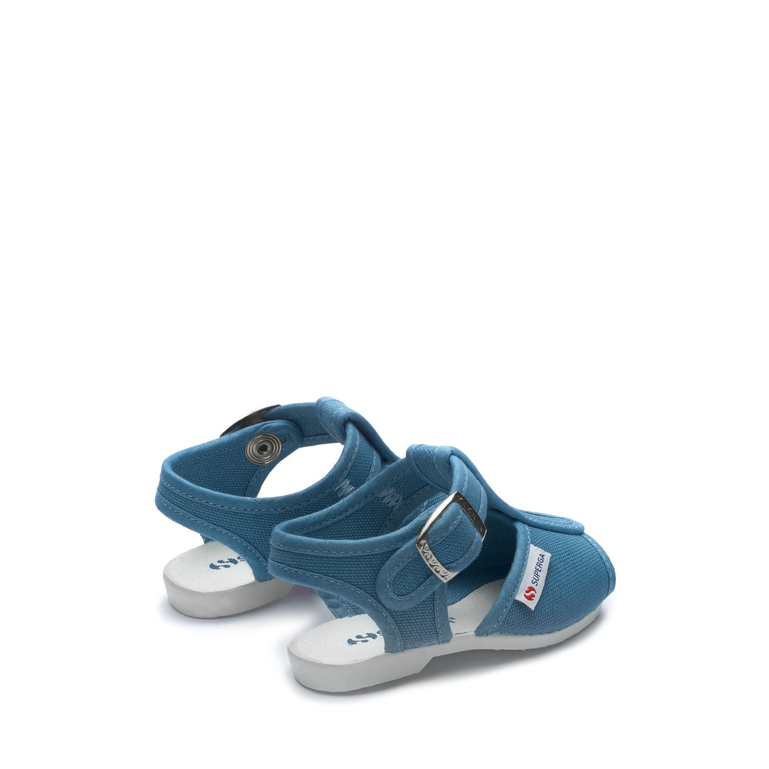 Sandals Kid unisex 1200-COTJ Sandal BLUE LT CYANEUS-FAVORIO Dressed Side (jpg Rgb)		