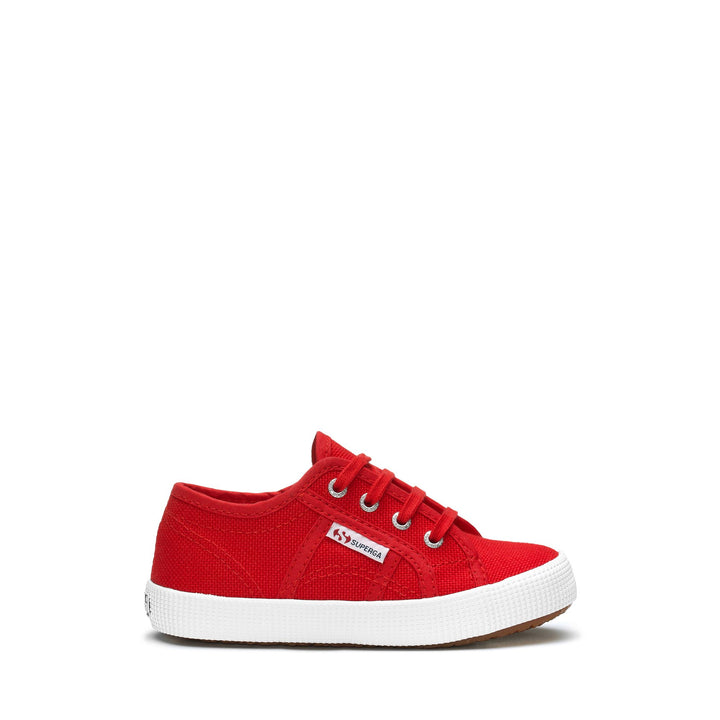 Le Superga Kid unisex 2750 KIDS EASYLITE Sneaker RED-WHITE Photo (jpg Rgb)			