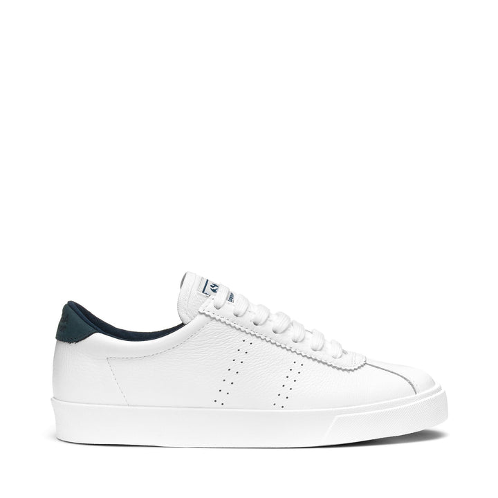 Sneakers Unisex 2843 CLUB S COMFORT LEATHER Low Cut WHITE-NAVY Photo (jpg Rgb)			