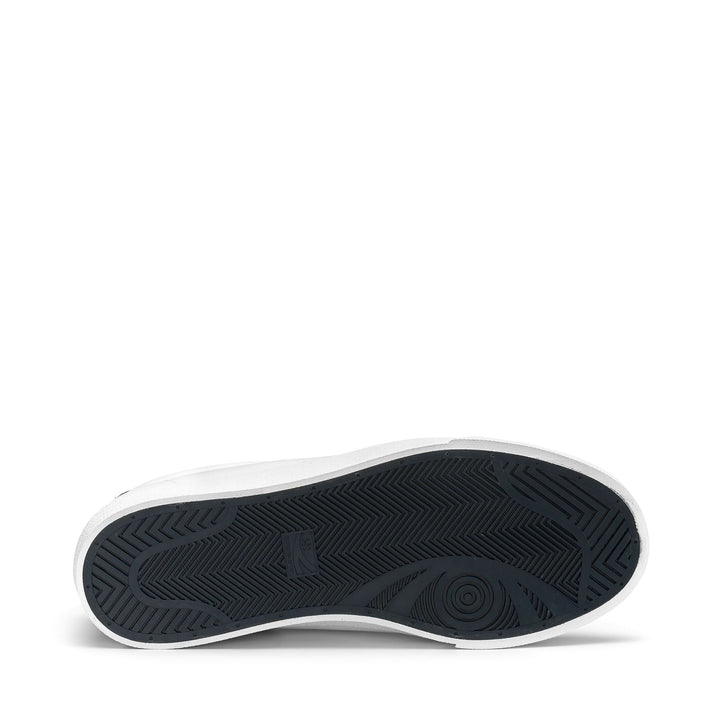 Sneakers Unisex 2843 CLUB S COMFORT LEATHER Low Cut WHITE-NAVY Detail (jpg Rgb)			