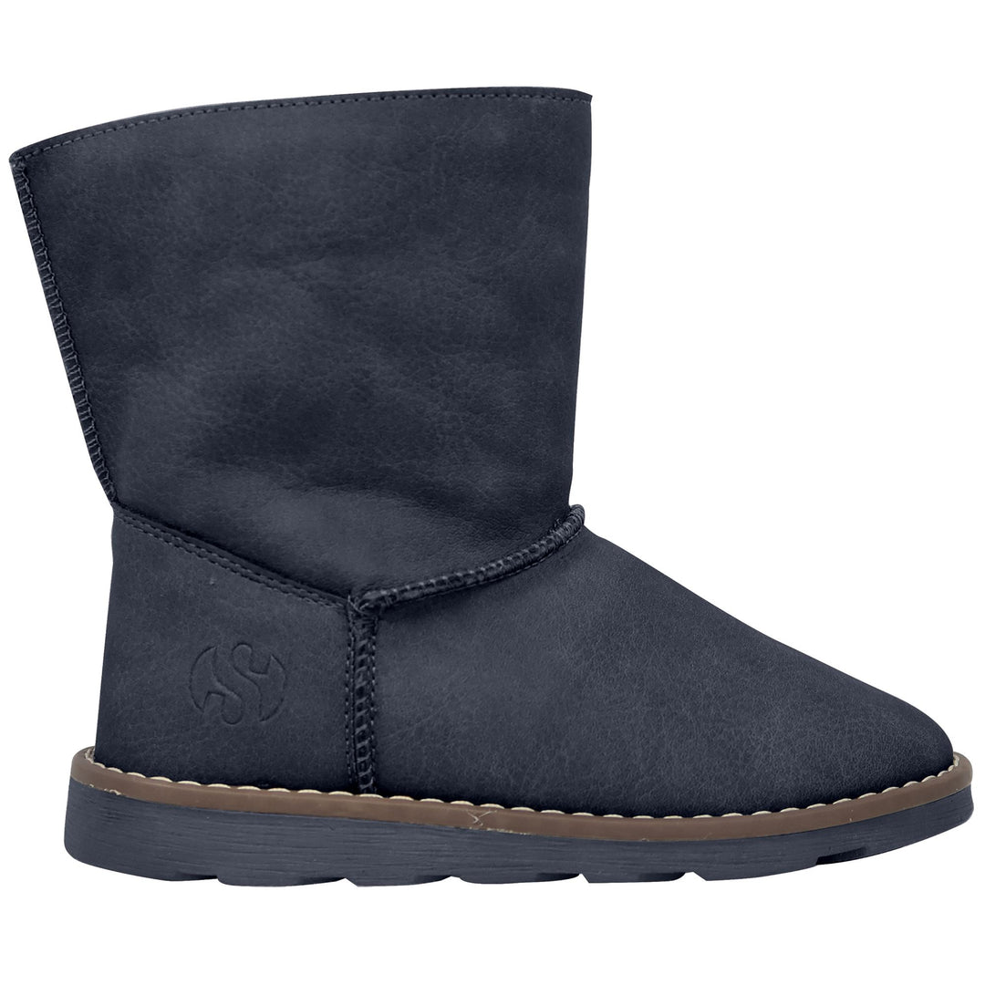 Boots Girl 4864 KIDS SYNTHETIC MATERIAL Ankle Boot BLUE NAVY Photo (jpg Rgb)			