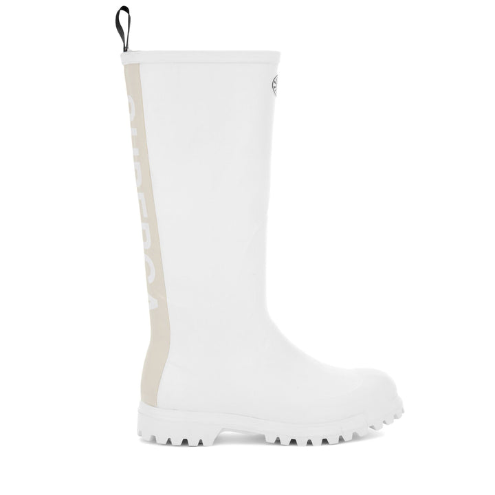 High Rubber Boots Unisex White Color 1
