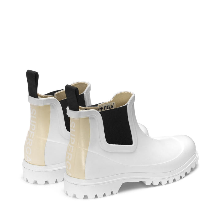Rubber Boots Unisex 798 RUBBER BOOTS LETTERING Mid Cut WHITE Dressed Side (jpg Rgb)		