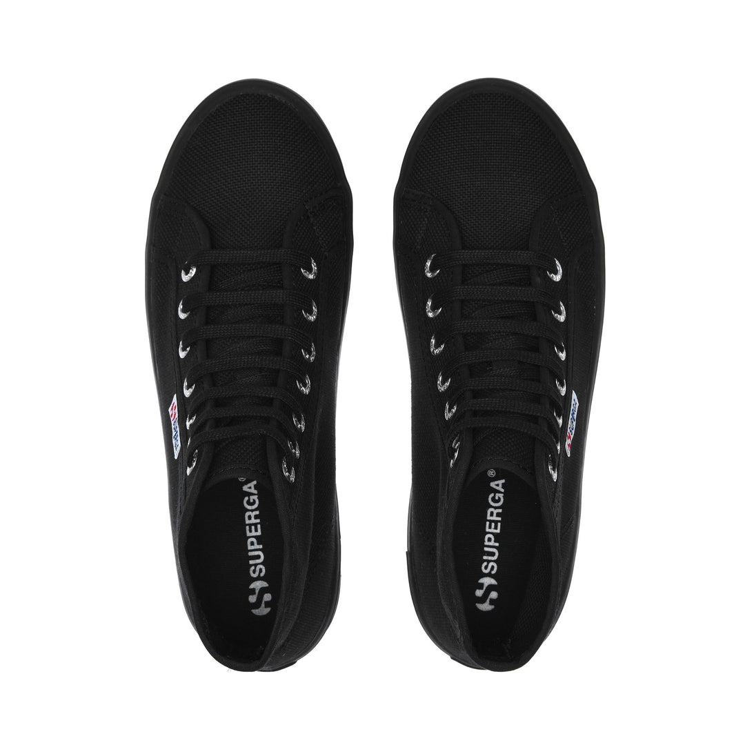 Ankle Boots Unisex 2341 ALPINA Laced FULL BLACK Dressed Back (jpg Rgb)		