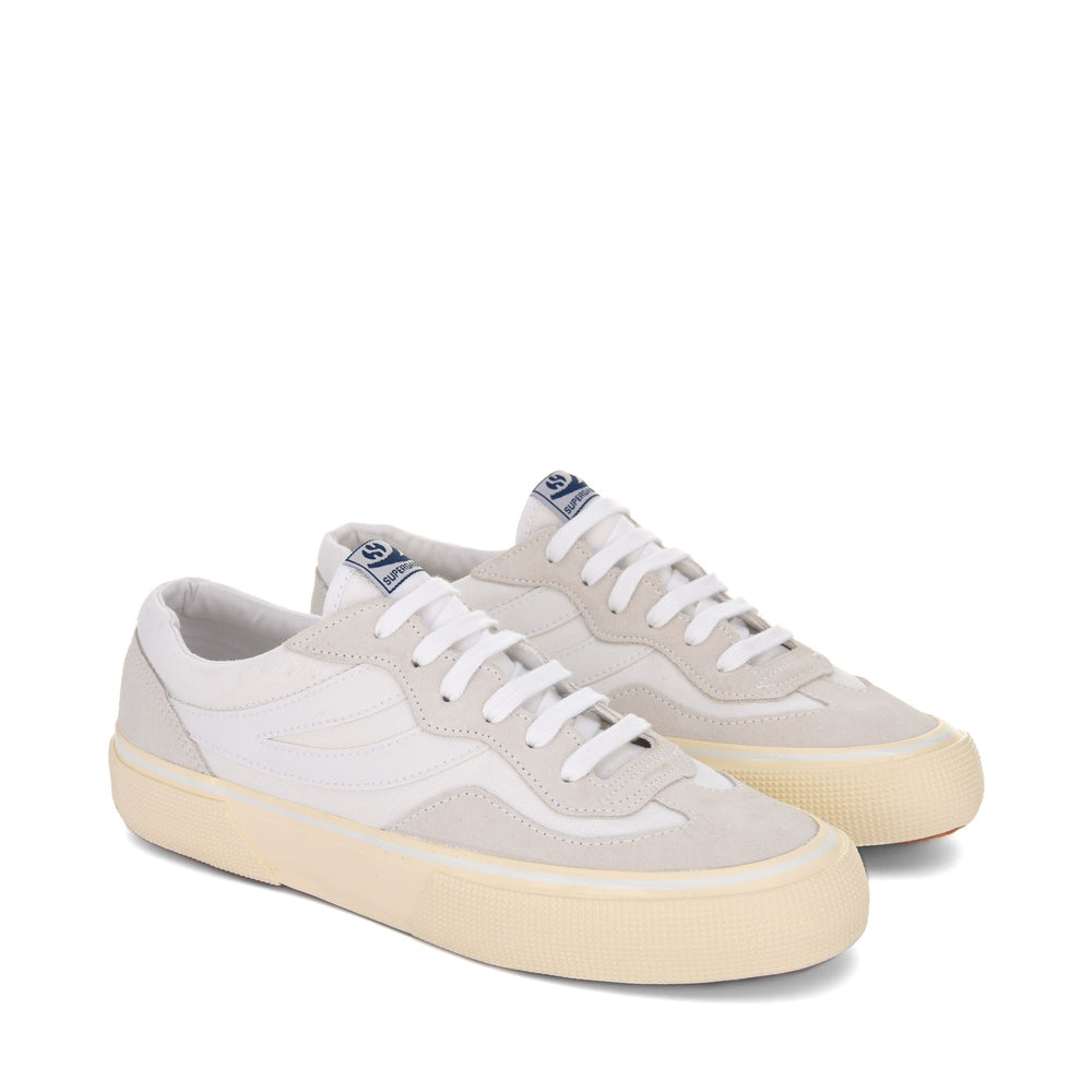 Sneakers Unisex 2941 REVOLLEY COLORBLOCK Low Cut WHITE - OFF WHITE Dressed Front (jpg Rgb)	