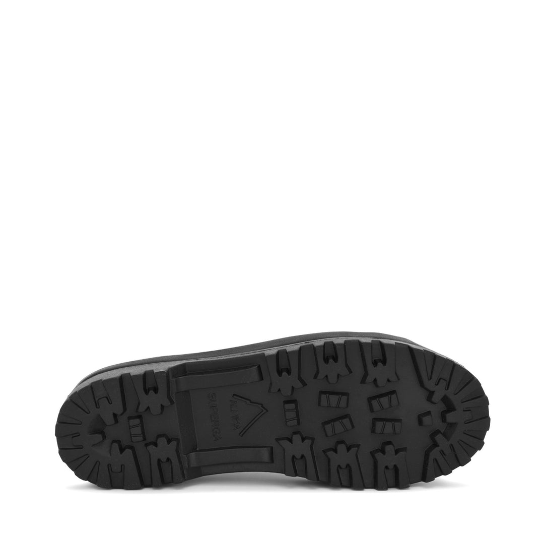 Sneakers Unisex 2555 ALPINA NAPPA Low Cut FULL BLACK Detail (jpg Rgb)			
