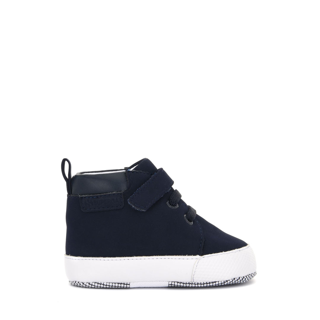 Sneakers Kid unisex 4015 BABY SYNTHETIC MATERIAL Mid Cut BLUE INSIGNIA Photo (jpg Rgb)			