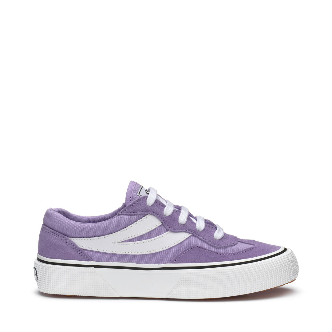 Sneakers Unisex 2941 REVOLLEY COLORBLOCK Low Cut VIOLET LILLA-WHITE Photo (jpg Rgb)			