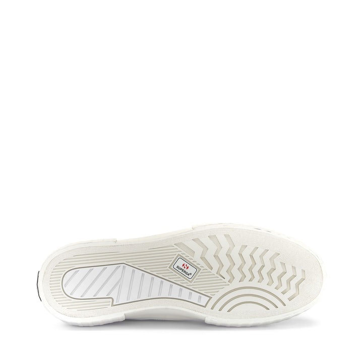 Sneakers Woman 2631 STRIPE PLATFORM VEGAN MATERIAL Wedge OPTICAL WHITE-FAVORIO Detail (jpg Rgb)			