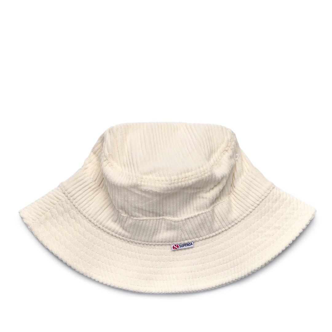 Headwear Unisex BUCKET HAT CORDUROY Hat BEIGE CRYSTAL Dressed Front (jpg Rgb)	