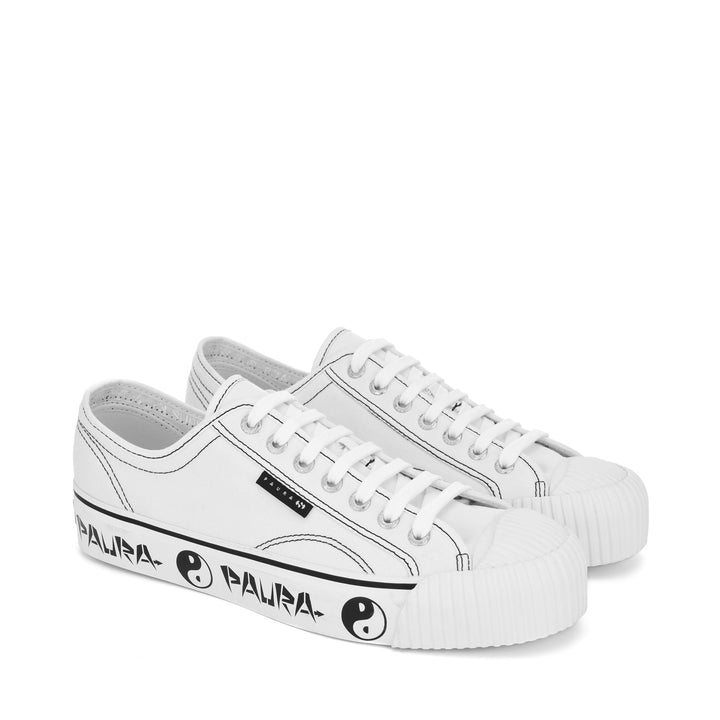 Sneakers Unisex 2483 CLAIM Low Cut WHITE Dressed Front (jpg Rgb)	