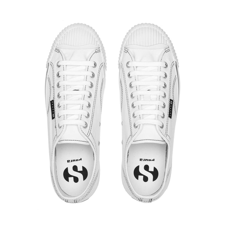Sneakers Unisex 2483 CLAIM Low Cut WHITE Dressed Back (jpg Rgb)		