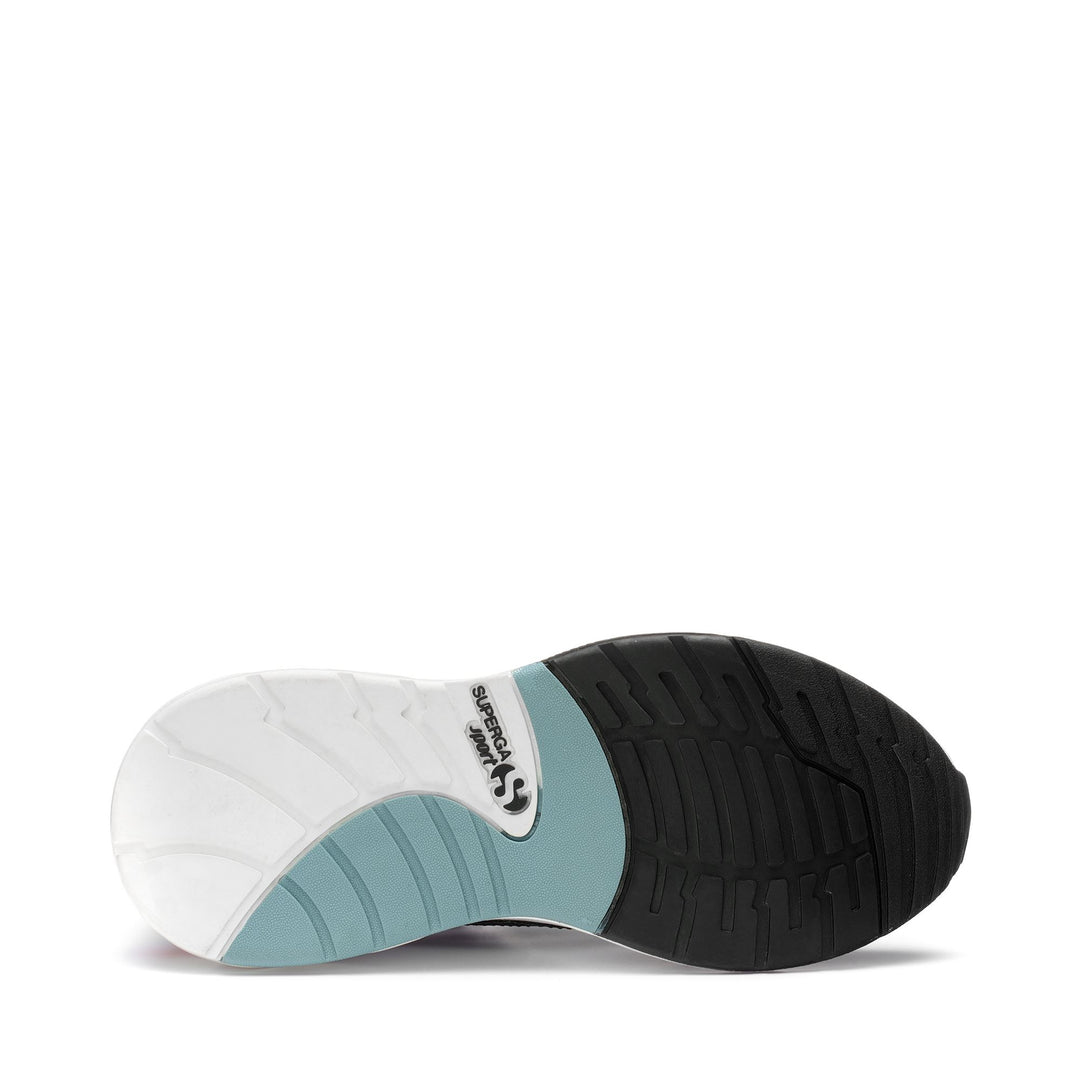 Sneakers Unisex 4089 TRAINING 9TS SLIM Low Cut WHITE-TURQUOISE DUSTY-BLACK SWALLOW Detail (jpg Rgb)			
