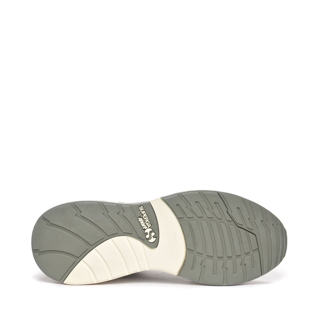 Sneakers Unisex 4089 TRAINING 9TS SLIM Low Cut BEIGE GESSO-GREEN SAFARI-WHITE AVORIO Detail (jpg Rgb)			