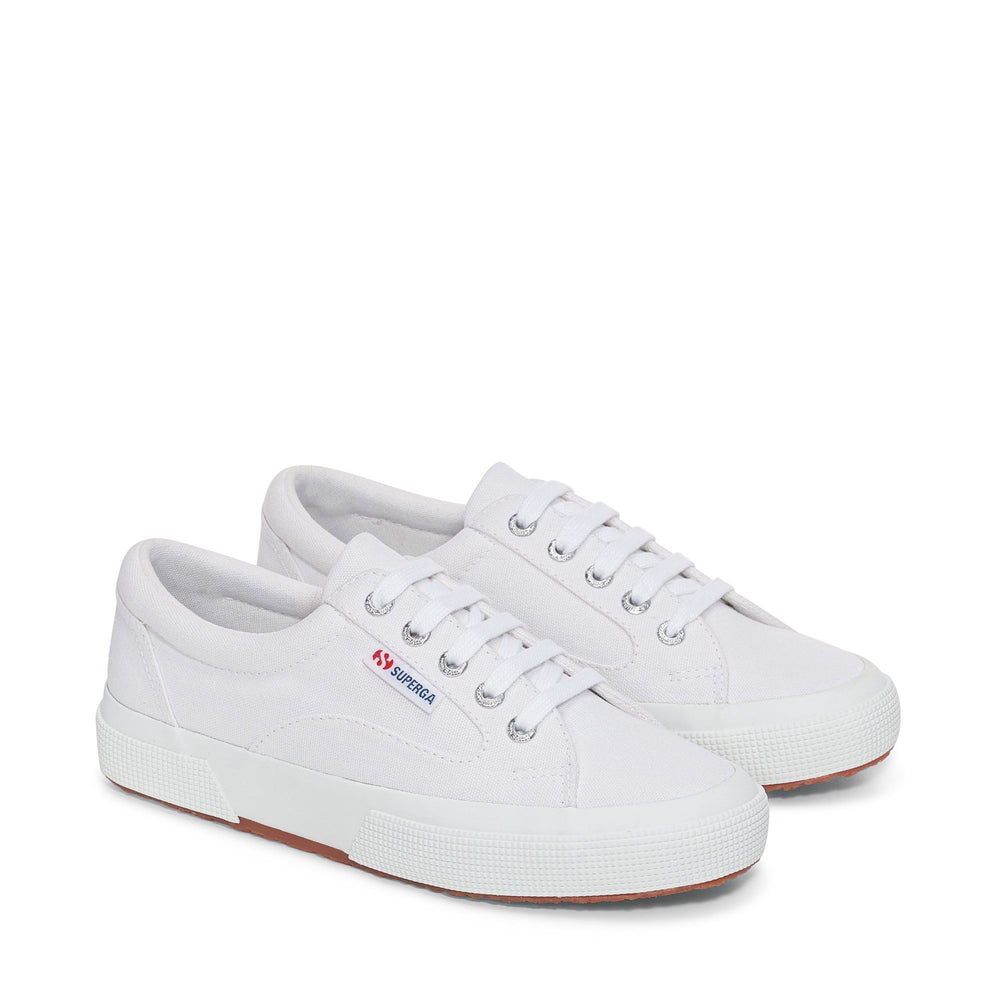 Sneakers Unisex 2750 BLOCKS Low Cut WHITE Dressed Front (jpg Rgb)	