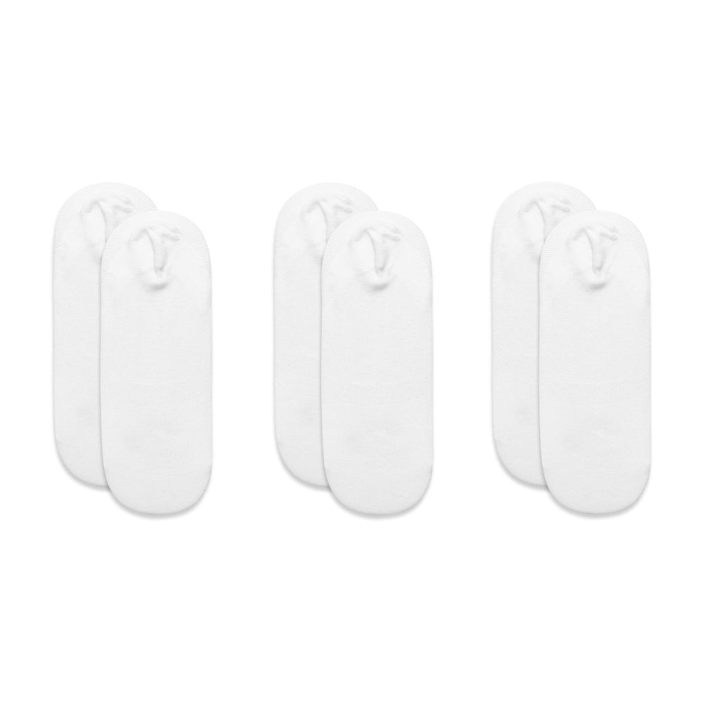 Socks Unisex SP-NOOS10 LINER 3PACK Inliner WHITE Dressed Front (jpg Rgb)	