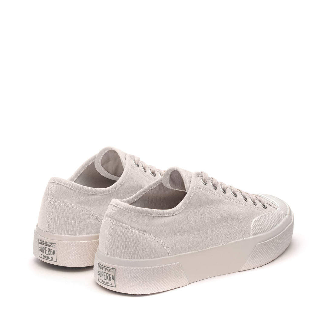 Sneakers Man 2432-W C1150 SELVEDGE DUCK Low Cut WHITE Dressed Side (jpg Rgb)		