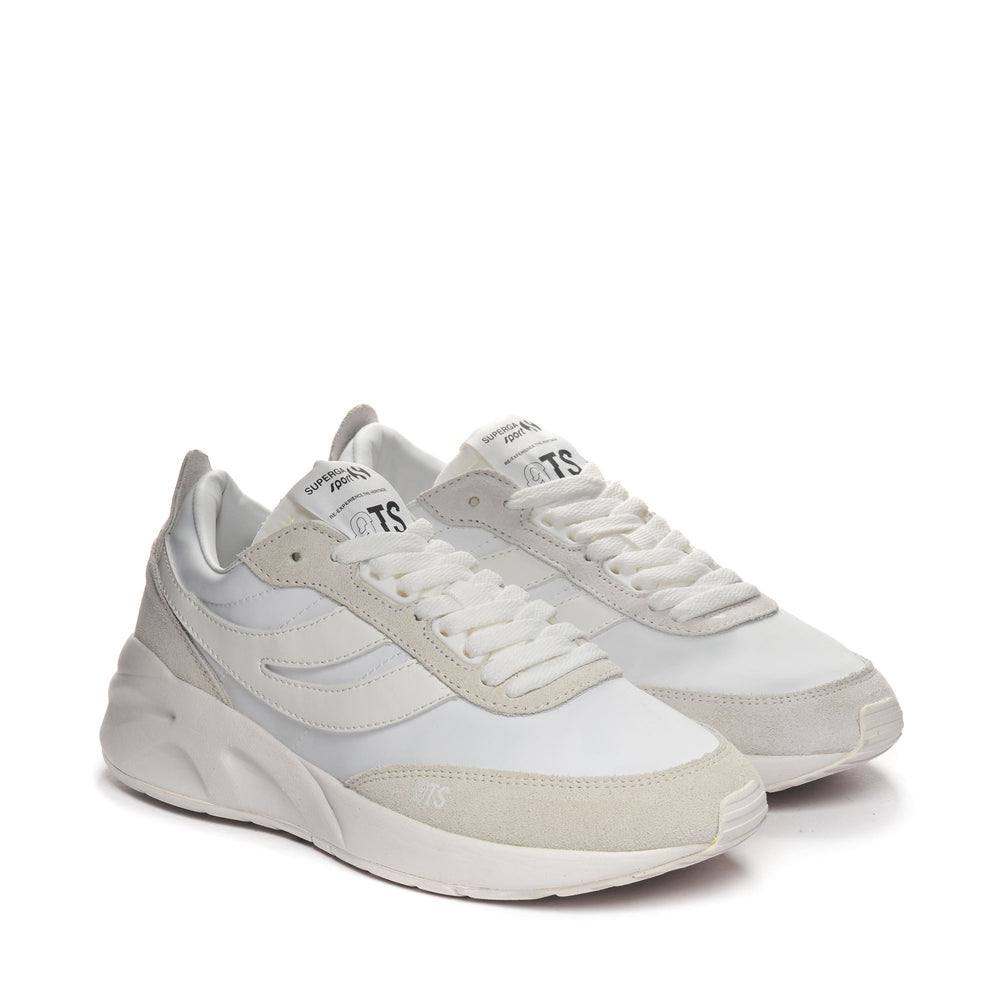 Sneakers Unisex 4089 TRAINING 9TS SLIM Low Cut WHITE Dressed Front (jpg Rgb)	