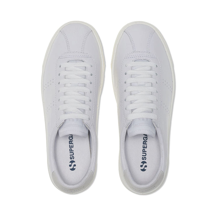 Sneakers Unisex 2843 CLUB S COMFORT LEATHER Low Cut WHITE-FAVORIO Dressed Back (jpg Rgb)		