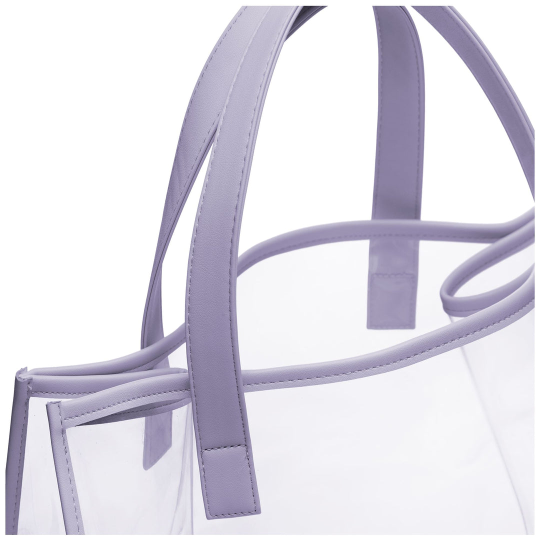 Bags Woman TRANSPARENT SHOPPING BAG Shopping Bag GREY LILLA Detail (jpg Rgb)			