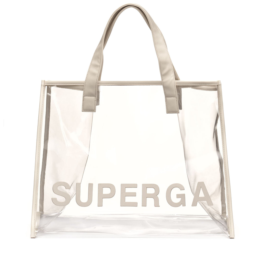 Bags Woman TRANSPARENT SHOPPING BAG Shopping Bag WHITE AVORIO Photo (jpg Rgb)			