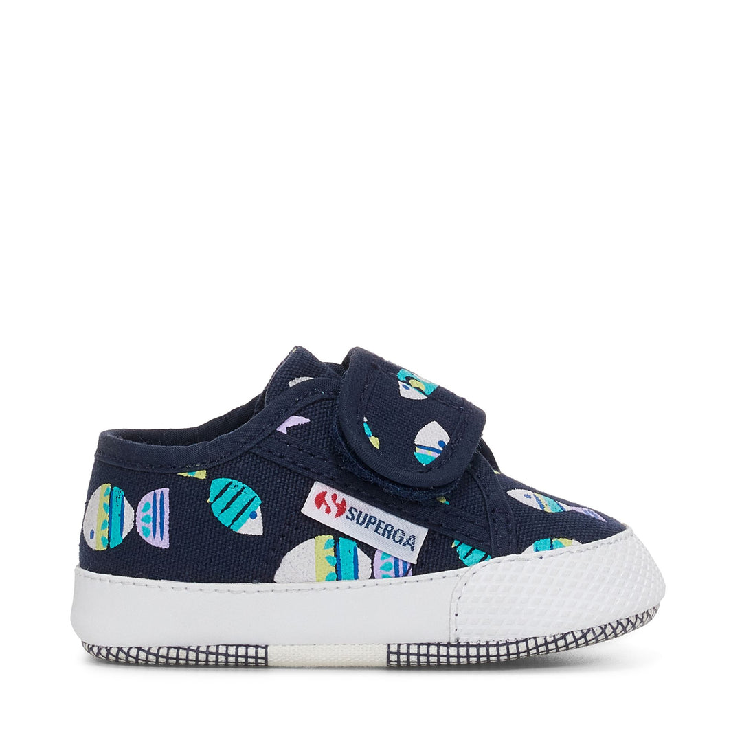 Sneakers Boy 4006 BABY STRAP CANDY FISH Low Cut BLUE NAVY CANDY FISH Photo (jpg Rgb)			