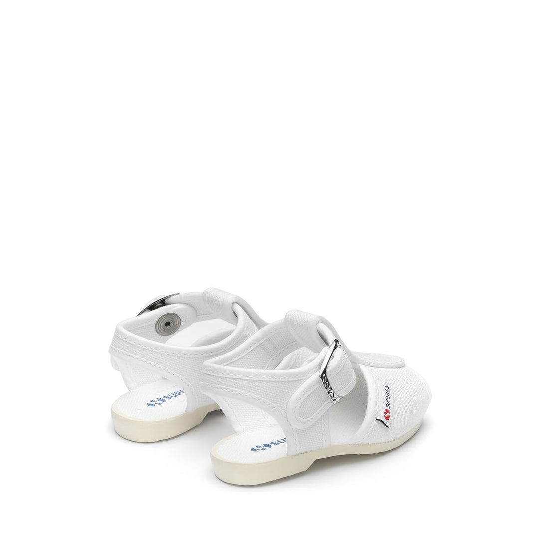 Sandals Kid unisex 1200-COTJ Sandal WHITE Dressed Side (jpg Rgb)		