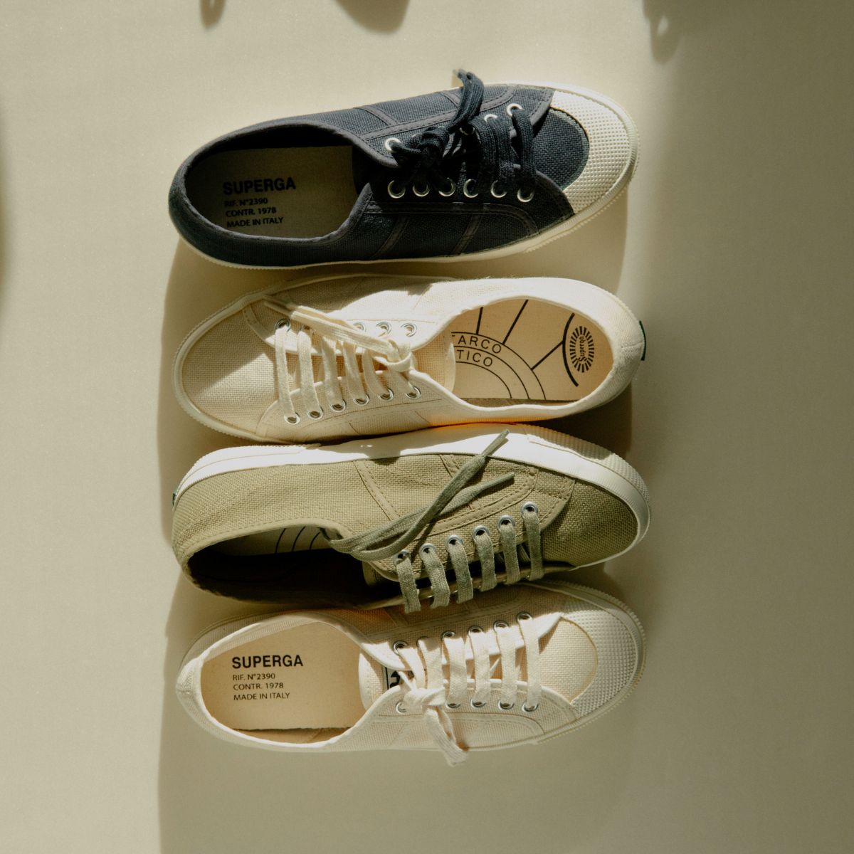 Superga: Made in Italy Collection Between heritage and Italian craftsmanship