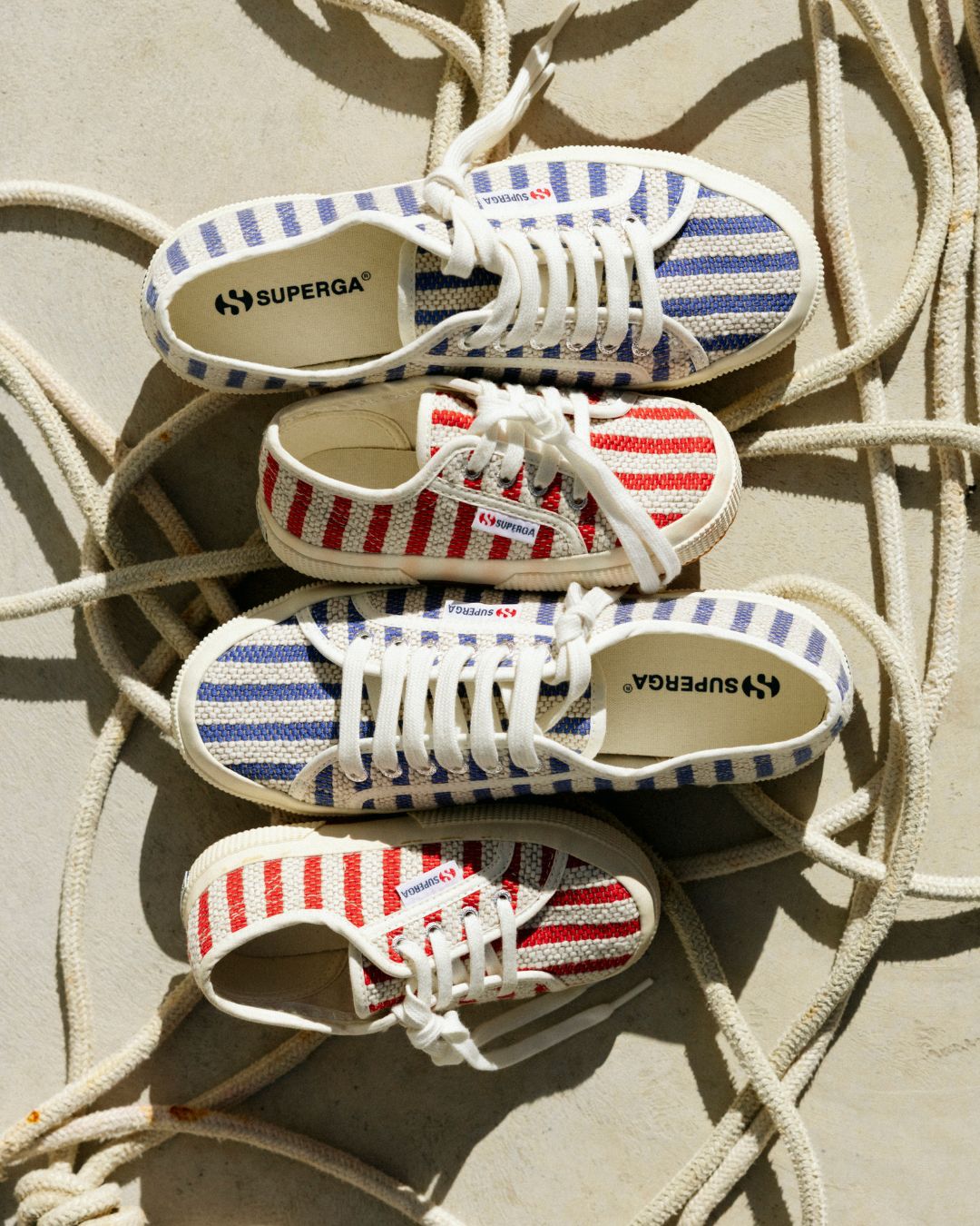 Superga: Cotton Stripes