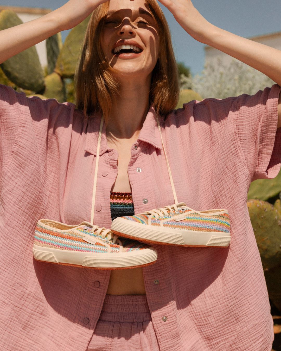 Superga: Raffia Edit