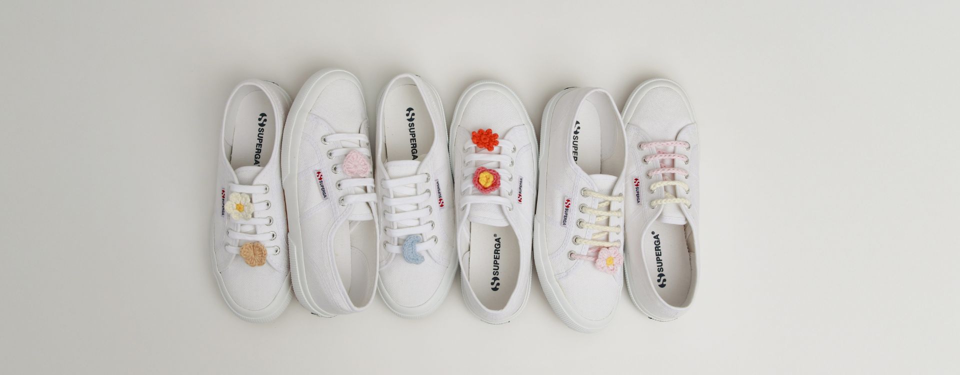 Superga: A fresh take on an icon The 2750 evolves with lace charms and summer-ready designs