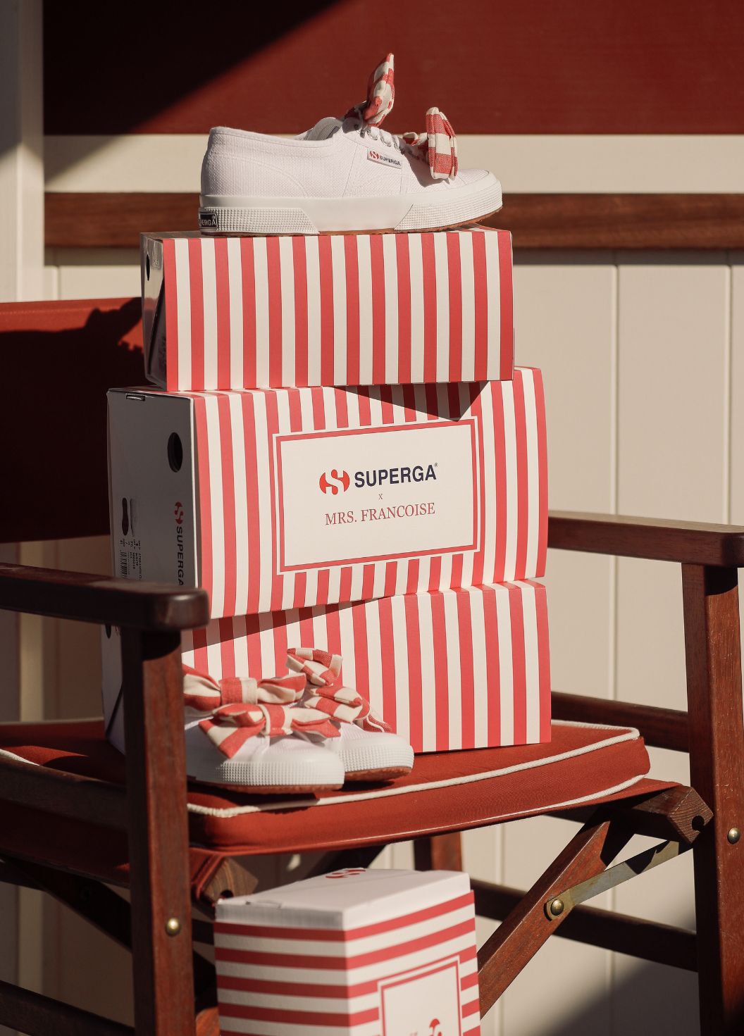 Superga: Superga x Mrs. Francoise Superga and Mrs. Francoise reinterpret the 2750 through the imagery...