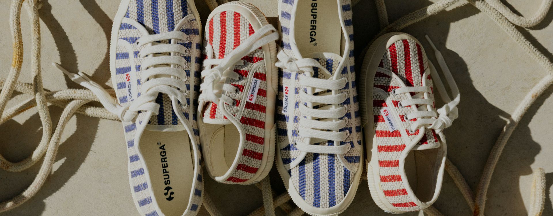 Superga: Cotton Stripes The elegance of stripes for summer