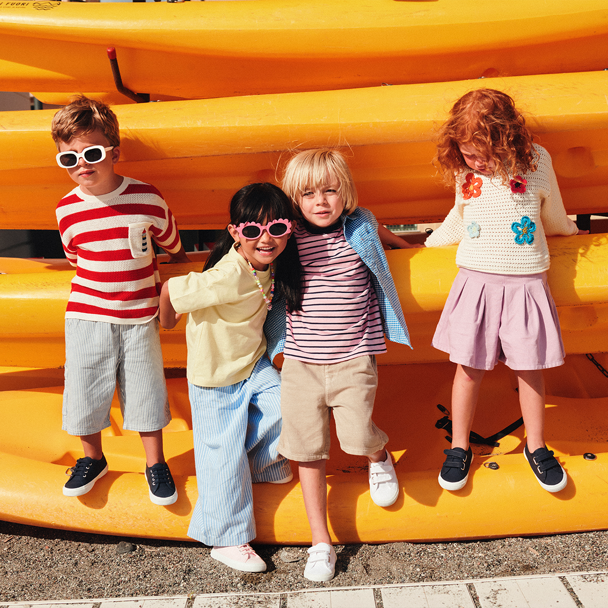 Superga: Superga Summer Camp Light, colorful styles for kids’ summer adventures