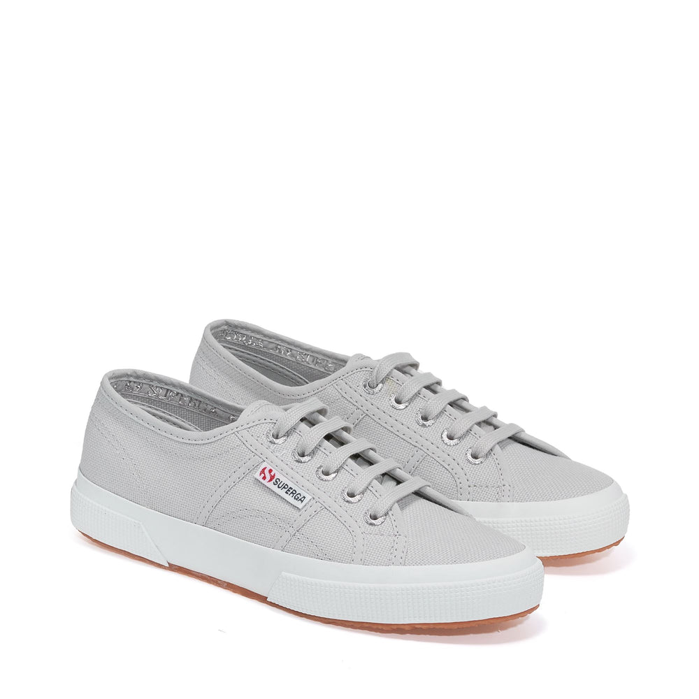 Baskets classiques unisexes grises avec tige en coton 02