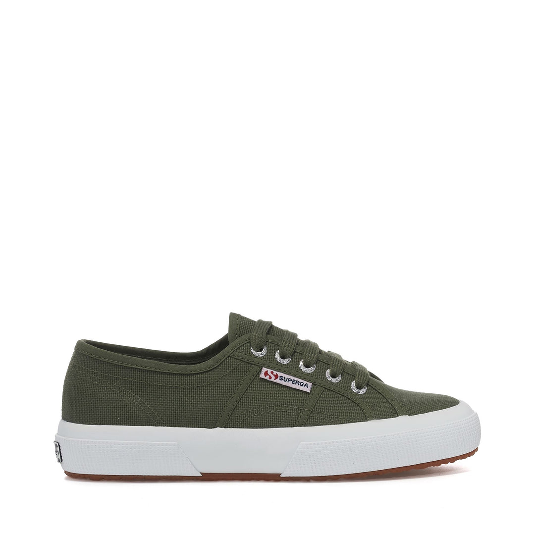 Zapatillas Clásicas Unisex en Verde con Parte Superior de Algodón main