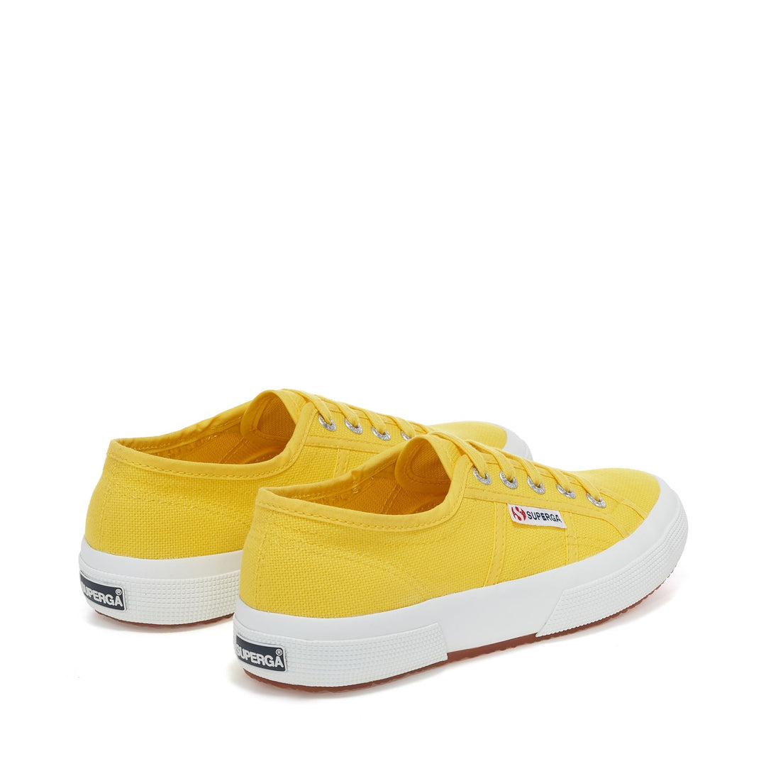 Classic Unisex Sneakers in Yellow with Cotton Upper main