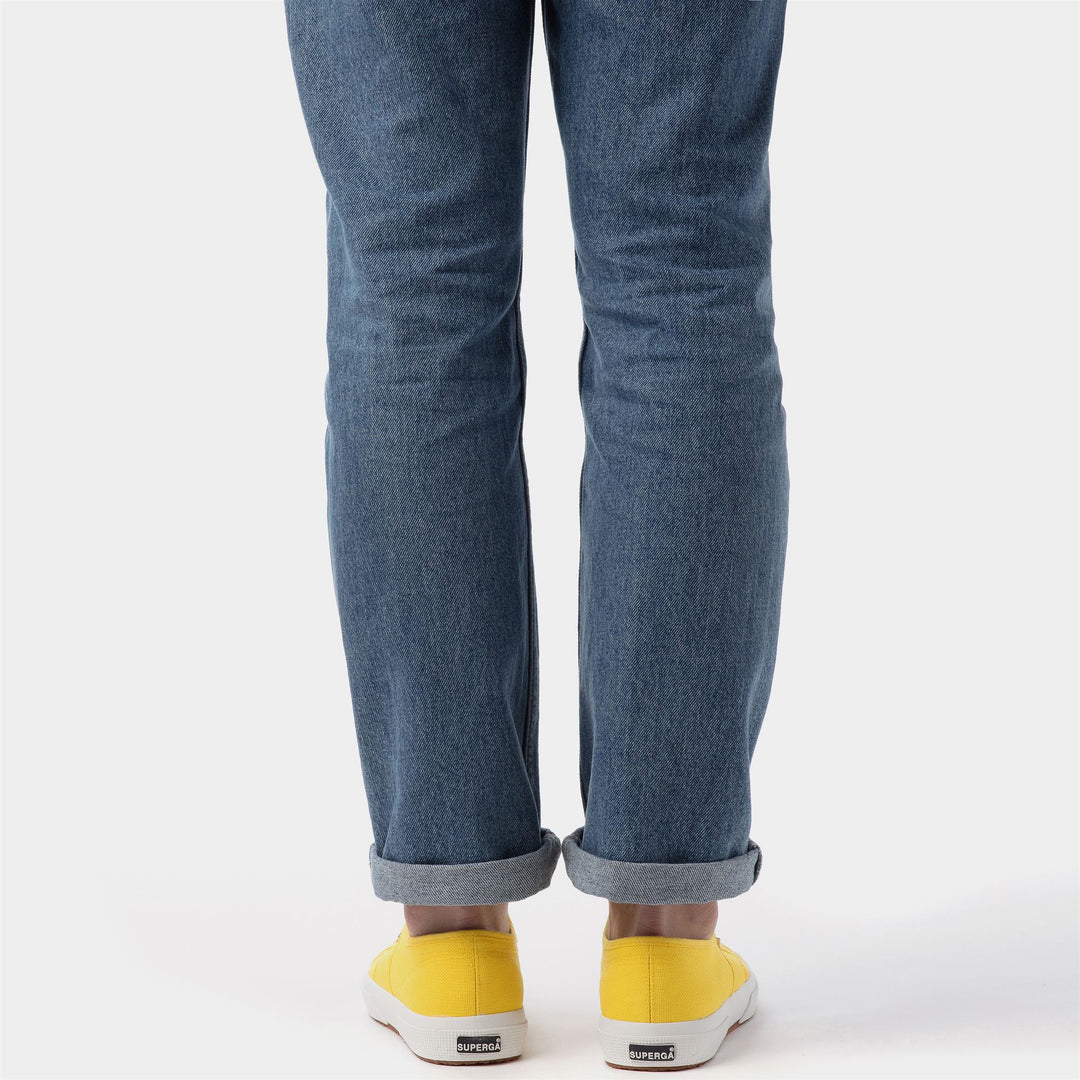 Classic Unisex Sneakers in Yellow with Cotton Upper main