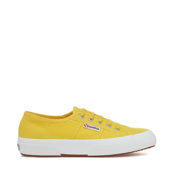 Classic Unisex Sneakers in Yellow with Cotton Upper 1