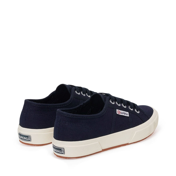 Sneakers Classiche Unisex Colore Blu con Tomaia in Cotone 3