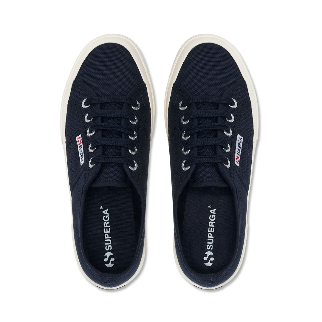 Sneakers Classiche Unisex Colore Blu con Tomaia in Cotone main