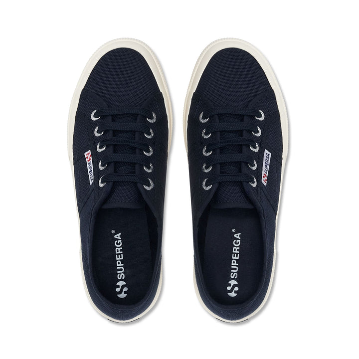 Sneakers Classiche Unisex Colore Blu con Tomaia in Cotone 4
