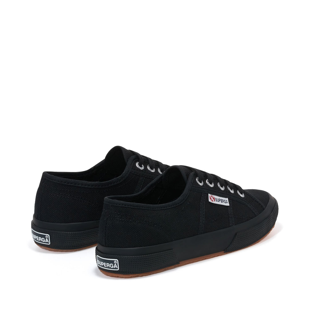 Zapatillas Clásicas Unisex en Negro con Parte Superior de Algodón main