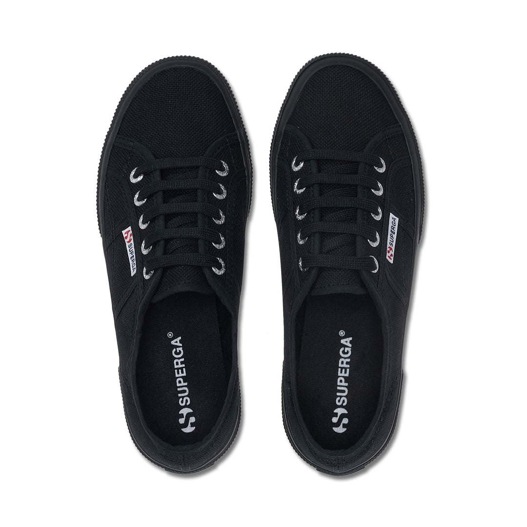 Zapatillas Clásicas Unisex en Negro con Parte Superior de Algodón main