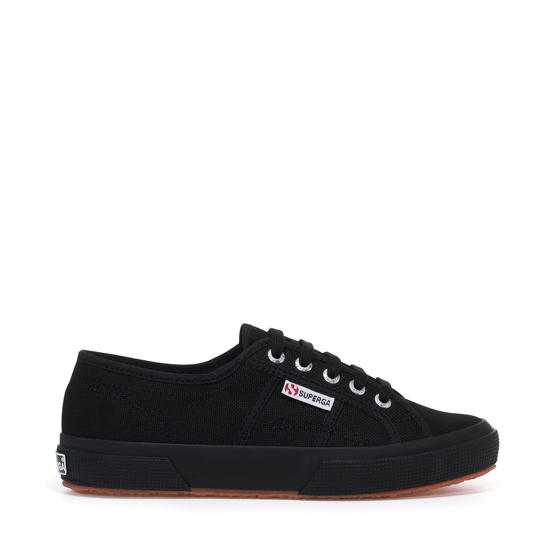 Baskets unisexes classiques noires avec tige en coton 01